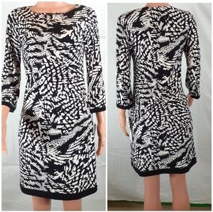 Calvin Klein NEW black and white dress size 4